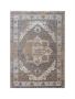 Bk Carpets & Rugs - Oriental Inspired Vintage Style Indoor Rug - 2M X 2 9M - Rustic Brown - Grey - White