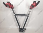 Bicycle Rack 3 Carrier Rear Tow Hitch Fitting