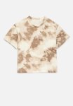 PoP Candy Tie Dye Crew Neck Tee - Brown & Ecru