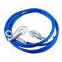 7 Ton Heavy Duty 4M X 12MM Steel Tow Rope With Insulated Hooks