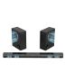 2.2 280W Double Subwoofer Ultra Bass Quantum Soundbar 215A