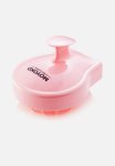 Scalp Exfoliating Brush - Soft Silicone Massaging Bristles - Pink