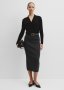 Compact Wool Knit Skirt
