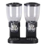 Double Dry Food Dispenser Countertop Cereal Dispenser