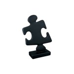 Sculpture Puzzle Resin Female Black 38CM