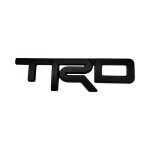 Toyota Matt Black Trd Letters Badge 12CM - Autostyle Motorsport South Africa