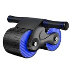 Automatic Rebound Abdominal Wheel 2023 New Rebound Fitness Belly Wheel With Knee Mat Abs Roller Wheel For Abdominal Core Strengt