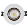 Eurolux - TI Lights - Downlight - Polycarbonate - White/gun Metal - 6 Pack