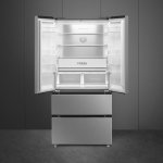 Smeg - 80CM Combination French Door Fridge-freezer