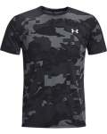 Men's Ua Speed Stride Printed Short Sleeve - BLACK-001 XXL