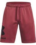 Men's Ua Rival Fleece Big Logo Shorts - Blur BLACK-652 LG