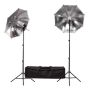 Fluorescent 270 Watt Umbrella Single Head Light Kit