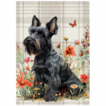 Tear Resistant Deco Print Scottish Terrier