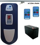 GM-ETSDCB2.2 Et Sectional Dc Blue Adv 2.2M Chain Kit Including 2XTX4 And Battery