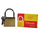 Padlock Brass 63MM 1 In A Box