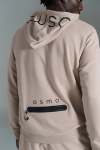 Back Pocket Hoodie - XL Taupe