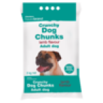 Crunchy Lamb Flavoured Adult Dog Chunks 8KG