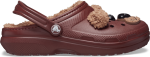 Classic Lined Iam Brown Bear Clog Toddler Age 1-5 - Dark Clay C10