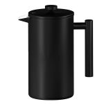 French Press Coffee Pot - Stainless Steel & Glass Tea Maker