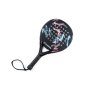 Camewin Padel Racket - Round - Pink Turquoise - 50% Carbon