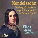 Mendelssohn: String Quartets Op. 13 & Op. 80 4 Pieces Op. 81 Cd