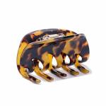 Prettyou 3 Inches Handmade Celluloid French Design Barrettes Hair Claw Tortoise Shell Luxury Fashion Accessories Hair Clip For W