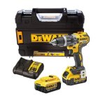 Dewalt 18V Cordless Xr Brushless Hammer Drill Kit DCD796M2