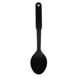 Kitchen Utensils Basting Spoon Solid Black Nylon