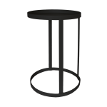 Tipsy Side Table - Sandpaper Black