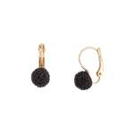 Goldair Gold Sparkle Ball Clip On Earrings