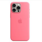 Apple Iphone 15 Pro Max Silicone Case With Magsafe - Pink
