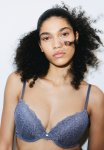 LaCie Lace Push-up Bra - Blue