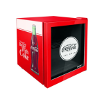 Husky Coca Cola 46L Red Counter-top Bar Fridge With Glass Door - SC-46R
