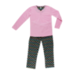 Ladies Grey Fleece Spot Themed Sleepset Size S-xxl