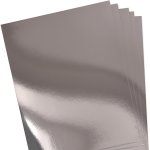 10 Sheets 21.08CM X 29.72CM Metallic Silvery golden rose Golden holographic Colors Foil Mirror Cardstock Premium Card Sparkling