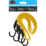 Yellow Flat Elastic Tie Strap 1.2M