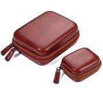 Protective Organiser Cases With Zip Onpack Brown-set Of 2