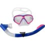 Saekodive Silicone Mask & Snorkel Set- Jnr Blue/pink