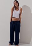 Linen Trousers - Black
