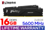 Kingston Fury Beast 16GB 5600MHZ DDR5 CL36 Memory