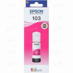 Epson 103 Ecotank Magenta Ink BOTTLE.7500 Pages @ 5% Coverage. .-C13T00S34A