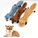 1PC Animals Design Pet Grinding Teeth Plush Toy Durable Chew Toy For Dog Interactive Supply