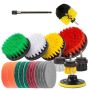 22-IN-1 Drill Brush Attachment Kit For Kitchen Bathroom Grout Tile Corners