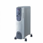 Goldair 11 Fin Oil Radiator Heater -cream Energy-efficient Winter Heating