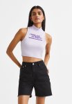 Printed Jersey Top - Light Purple feeling Alright