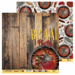 Scrapbook Page Braai Culture Double Sided