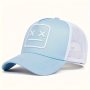 Stylish Embroidered Robot Baseball Cap - Breathable & Sun-protective Perfect For Outdoor Sports |