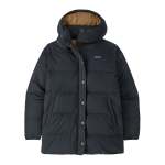Womens Cotton Down Parka - Rev - Pitch Blue XL