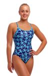 Ladies Diamond Back One Piece- See Stars
