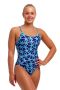 Ladies Diamond Back One Piece- See Stars